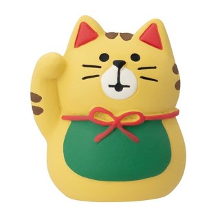 日本 DECOLE Concombre Fuku Mono系列公仔/ 豆福吉祥物/ 招財貓 虎斑 eslite誠品