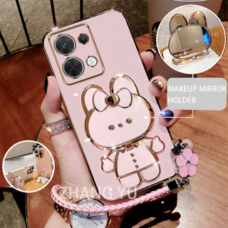 Redmi note 13 Pro PLUS 手機殼 TPU 3D 兔子立體聲支架防震全新軟殼掛繩