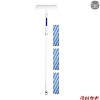 窗戶清潔劑 2 合 1 可伸縮窗戶刮水器帶噴霧,雙面窗戶清潔工具,帶 3 個超細纖維墊,用於淋浴玻璃門,汽車擋風玻璃