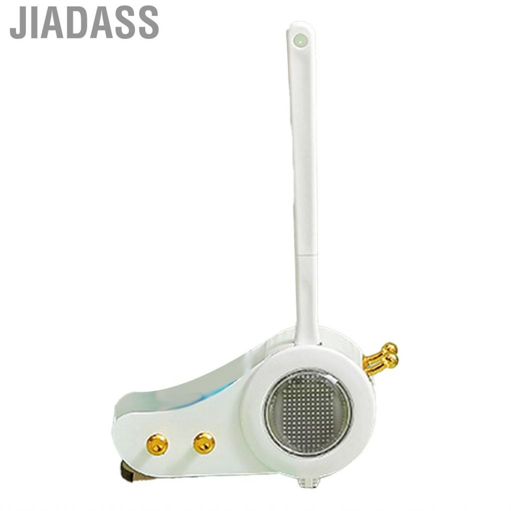 Jiadass 塑膠馬桶刷清潔劑 易於使用 蝸牛形狀 舒適握持柱塞套裝 柔軟適合家用
