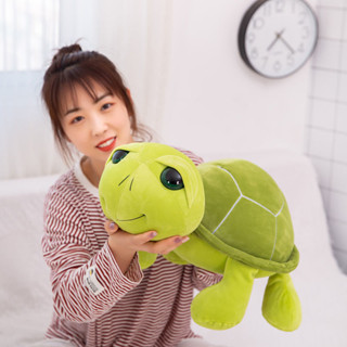 烏龜毛絨玩具公仔可愛萌軟體羽絨棉玩偶兒童睡覺抱枕枕頭生日禮物