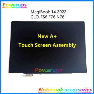 全新 A+ 筆記本電腦 LCD/LED 觸控式螢幕框架元件適用於榮耀 MagiBook 14 2022 GLO-F56 F7