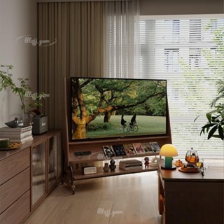 【限時特惠🌹】 電視支架 實木電視支架 可移動電視機櫃 客廳家用電視支架 小戶型現代簡約電視支架 落地收納儲物電視支架