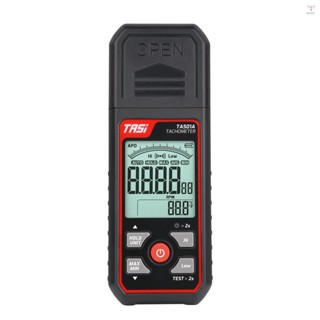 Tasi TA501A 數字轉速表 LCD RPM 顯示非接觸式數字手持式轉速表鐳射車速表測量範圍廣泛 2.5~9999