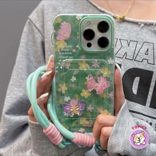 花蝴蝶手機殼適用於 IPhone 11 12 13Pro Max 14Plus 15 16 Pro XR XS Max
