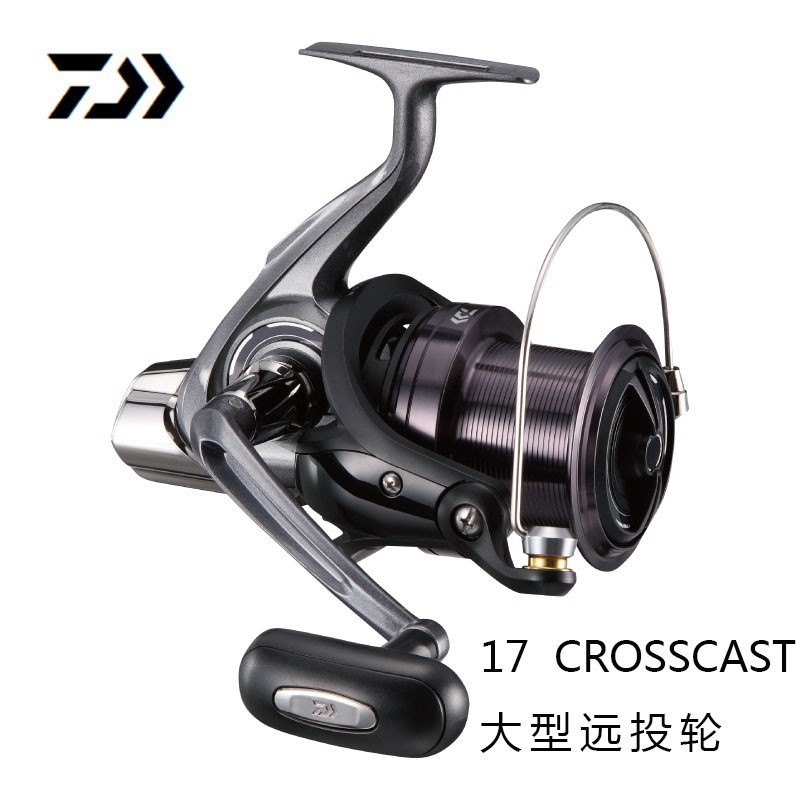 現貨速髮# 捲綫器 遠投輪 漁輪 6000有貨DAIWA達瓦 17CROSSCAST 4000QD 5000 6000遠
