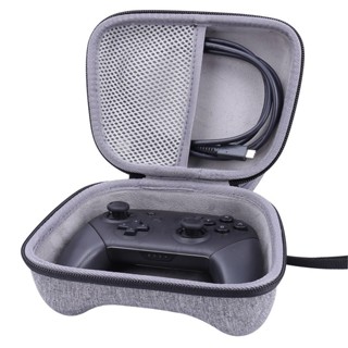 【優惠推薦】適用於任天堂switch Pro遊戲手柄收納包遊戲機藍芽手柄硬殼防震包