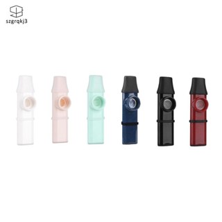 [szgrqkj3] Kazoo Flute Mini 兒童成人易於學習的微調樂器,適合吉他演奏