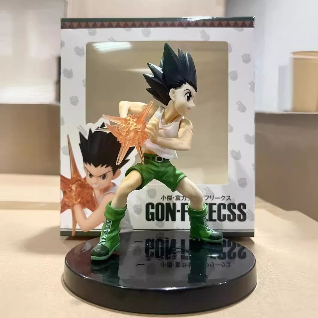 【現貨】全職獵人 Hunter x Hunter 酷拉皮卡西索雷歐力小杰 奇犽 手辦模型動漫國產擺件彩盒