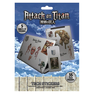 【進擊的巨人】3C科技貼紙組 /ATTACK ON TITAN
