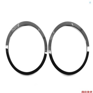 Crtw 大燈裝飾環 2 件更換 BMW R55 MINI Cooper 2008-2015 OEM 511371499