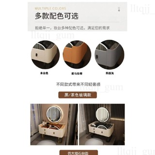 限時優惠✨飄窗化妝桌 梳妝檯 實木現代梳妝桌 簡約小戶型 節省空間收納桌 梳妝臺收納櫃 收納飄窗梳妝臺 小戶型收納化妝桌