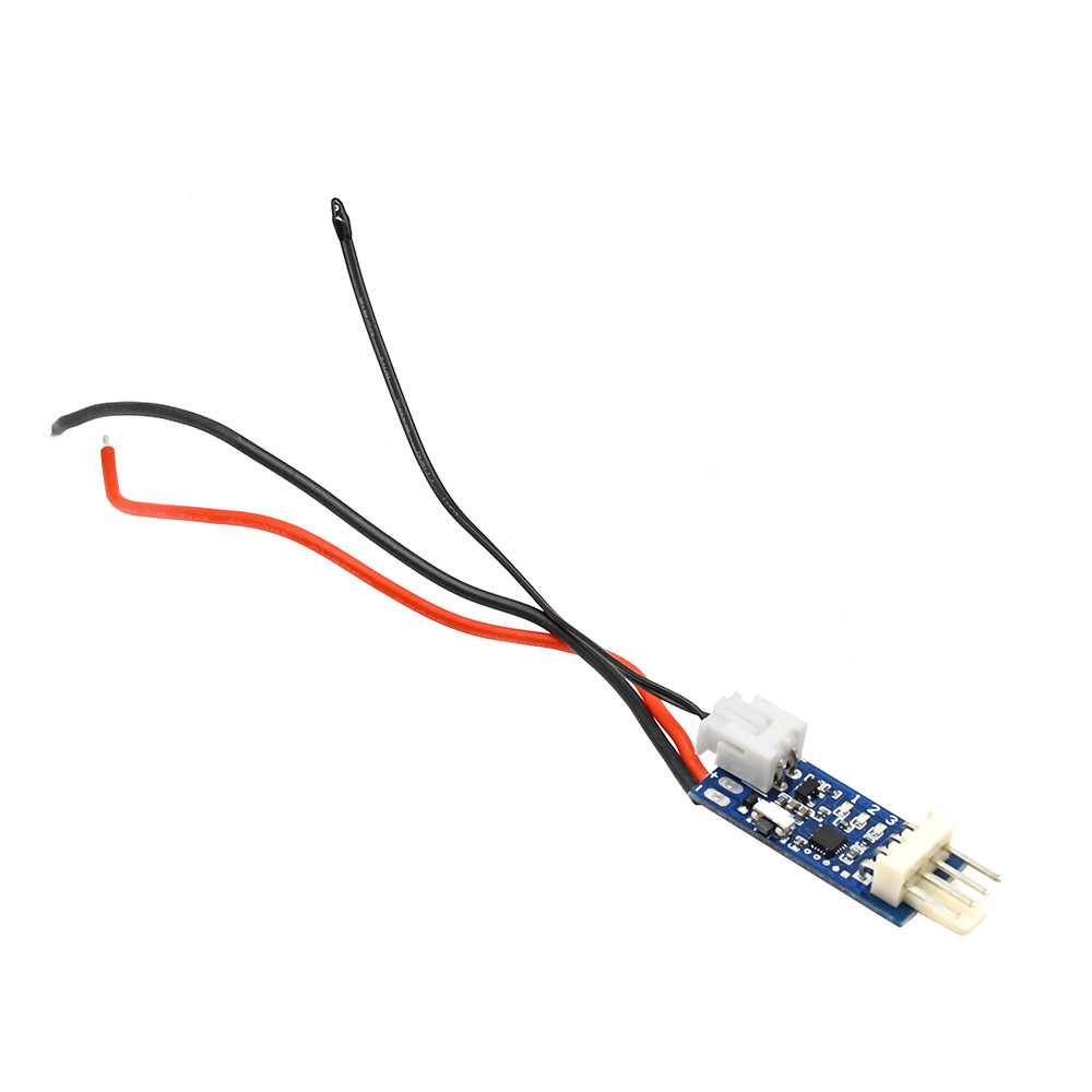 DC5V/12V微型4線PWM風扇溫控調速器10CM小黑頭探頭