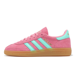 adidas 休閒鞋 Handball Spezial 女鞋 粉 藍綠 南灣 德訓鞋 愛迪達 [ACS] JS4083