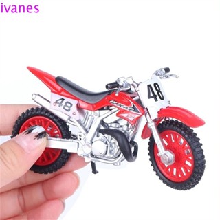 IVANES01摩托車模型,滑動功能收藏合金越野摩托車玩具,賽車模擬越野摩托車金屬玩具汽車裝飾