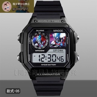 【陽光寶貝】兒童手錶 【夜視清晰】卡通奧特曼迪迦賽羅澤塔 學生手錶 電子手錶靜音鬧鐘泰羅蓋亞布萊澤