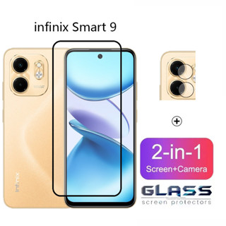 2 合 1 infinix Smart 9 鋼化玻璃螢幕保護膜適用於 infinix Hot 50 50i Note 5