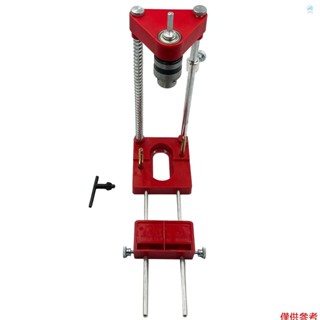 Crtw 導鑽器木工定位器套件可調節鑽孔導向孔打孔器定位器用於木材便攜式臺鑽機 DIY 木工木工工具