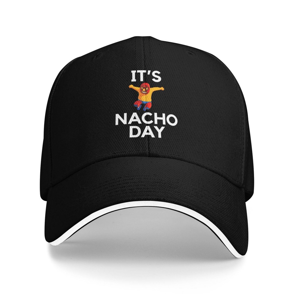 Lucha Libre Nacho It's Nacho Day 熱門印花穿著時尚棒球帽