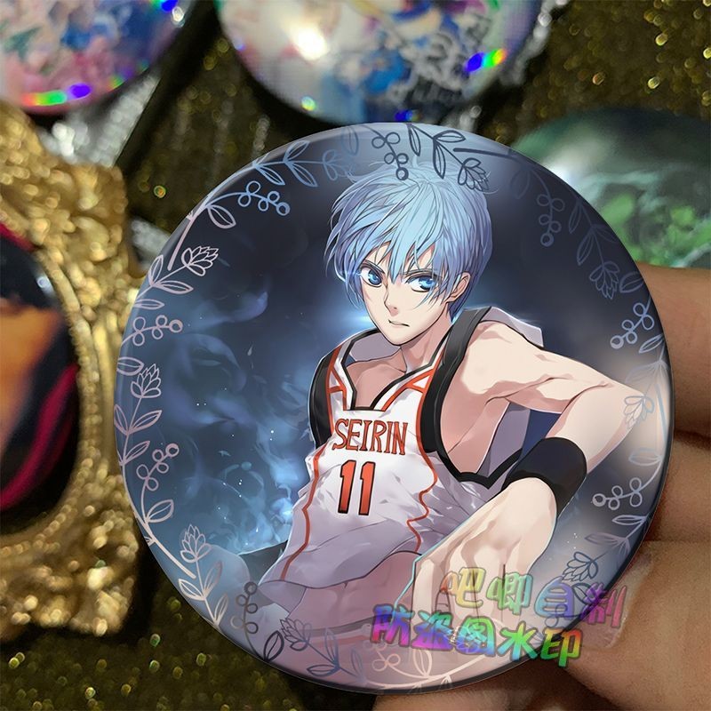 【潮玩精品摆件】黑子的籃球黑子哲也赤司征十郎週邊吧唧徽章馬口鐵穀子胸針禮物