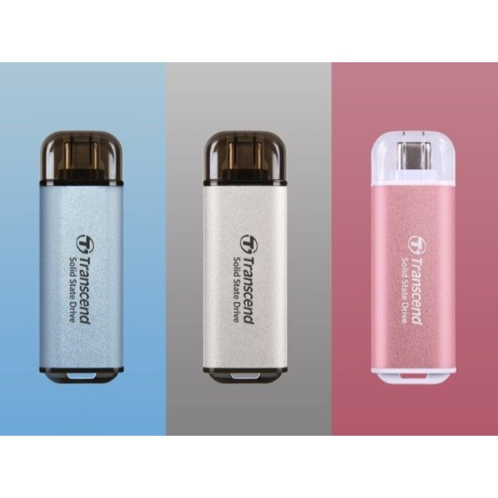 新風尚潮流 【TS512GESD300】 創見 512GB ESD300 行動固態硬碟 type-C 介面 5年保固