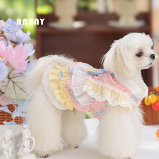 安貝妮春秋款寵物衣服可愛洛麗塔狗狗裙子小型犬高品質狗狗衣服
