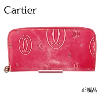 Cartier 卡地亞 領帶 長夾 錢包 Happy Birthday 日本直送 二手