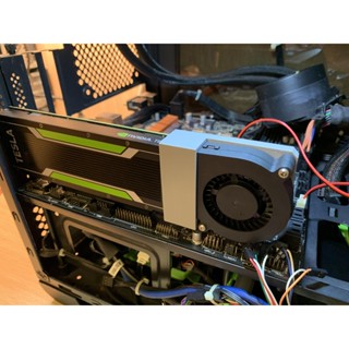 【特惠散熱器】NVIDIA Tesla P4 M4 T4 L4半高顯卡散熱渦輪風扇元件6CM
