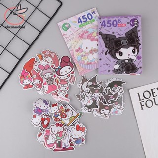 GRDOG 100/450PCS DIY 手機冰箱筆記本電腦貼紙裝飾三麗鷗 Hello Kitty 可愛動漫貼紙塗鴉貼花