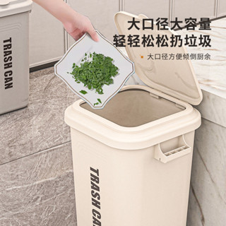 大容量垃圾桶工業ins風大號廚房客廳家用餐飲商用廁所垃圾收納桶居家生活用品 抖音同款小紅書同款