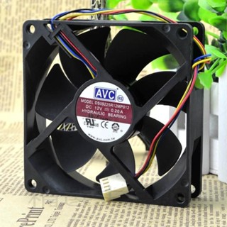#冰峰散熱#AVC 9025 9cm/釐米4針/線 pwm溫控調速液壓軸承 CPU散熱 機箱風扇