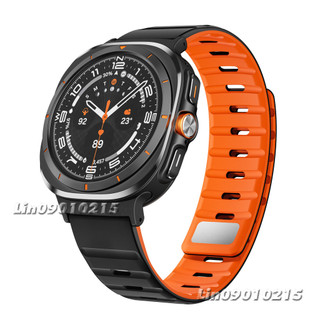 SAMSUNG 三星 Galaxy Watch 9 8 Classic Ultra2 諾曼釘扣 磁吸 矽膠錶帶 替換腕帶