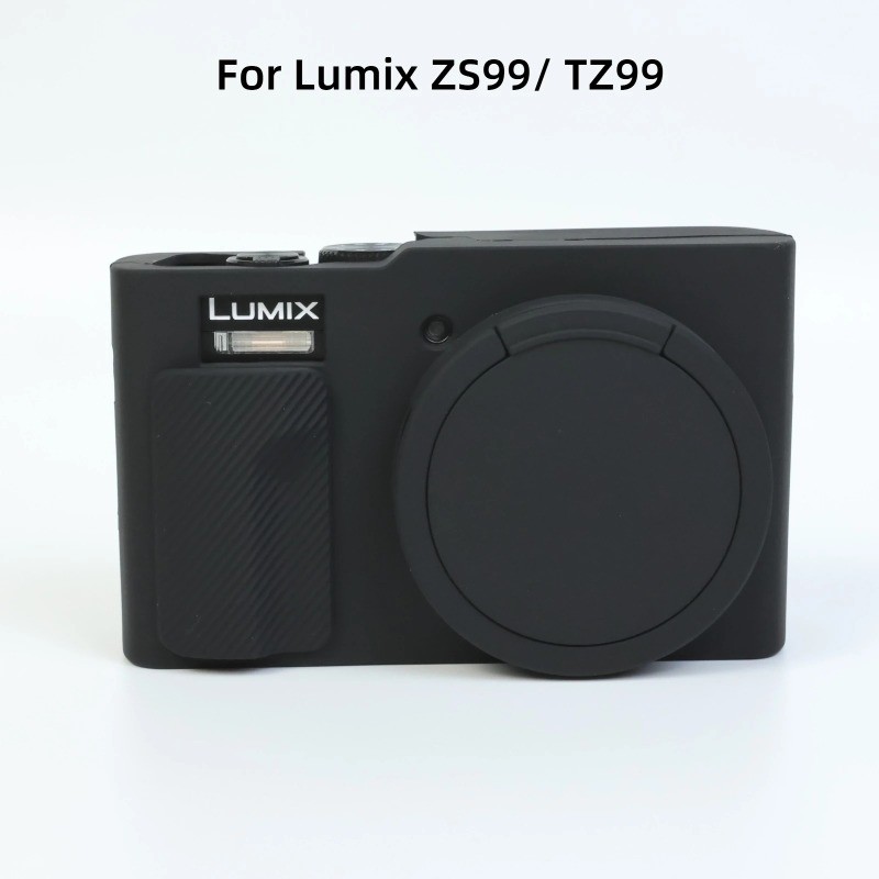 國際牌 適用於松下 Lumix ZS99 相機保護套 TZ99 軟矽膠防塵罩防摔防滑相機收納袋