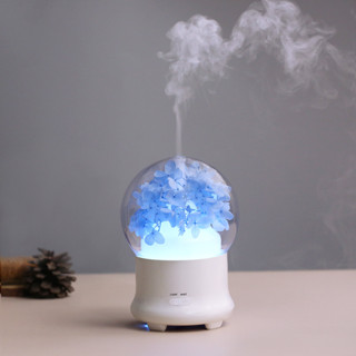 永生花香薰機精油迷你加濕器空氣擴香機創意年會元旦小禮品印logo