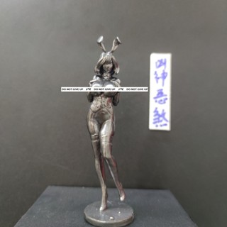 新款桌面擺件 居家裝飾擺件 玄關裝飾擺件 12釐米純銅做舊 女僕兔女郎手辦 Native 兔娘 日本動漫美少女擺件