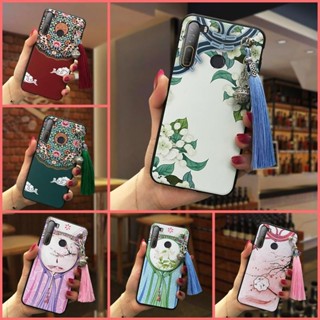 軟殼防塵HTC D20 Pro/Desire 20 Pro手機殼男女款簡約新款液態古風質感中國風復古潮流散熱流蘇情侶