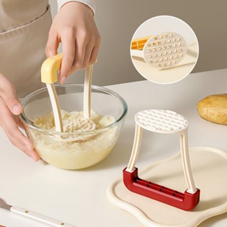 土豆泥壓泥器廚房神器廚房用具大全蒜泥土豆泥搗碎器研磨輔食工具土豆泥粉碎器廚房神器大廚具fujiayifang168.my