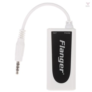 Flanger FC-21 吉他連接器轉換器電吉他貝司到手機平板電腦適配器相容 iOS 手機平板電腦 Android 智