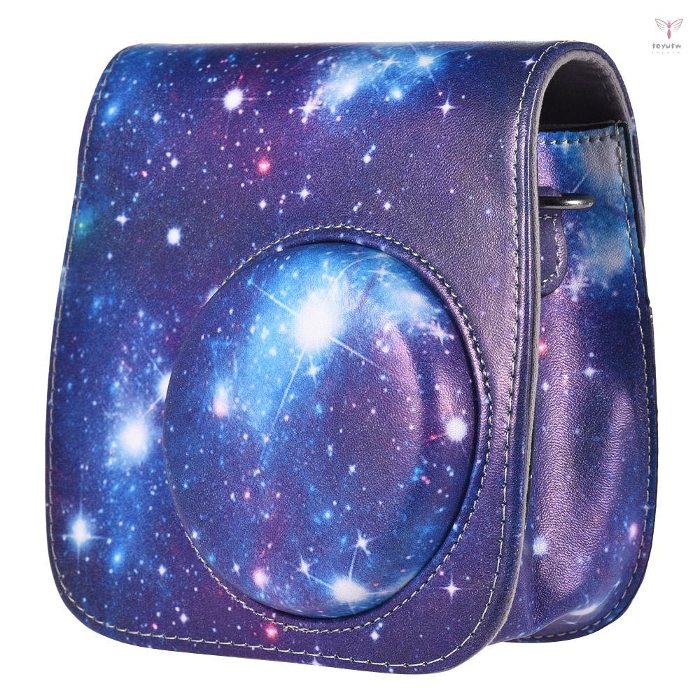 Pu 保護性即時相機包袋保護套帶錶帶,適用於 Fujifilm Instax Mini 8+/8s/8/9