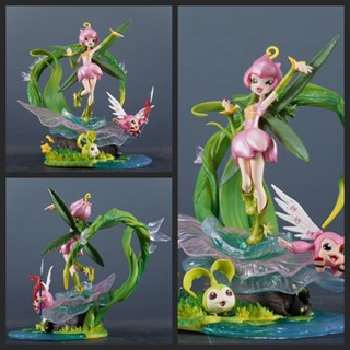 【模型工廠】數位寶貝 數位獸 花仙獸 百合獸 種子獸 花仙子 愛哭鬼 盒裝擺件