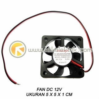 迷你散熱風扇 DC 12v 0.09A 5cm 50X50X10mm 迷你散熱風扇