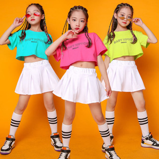 ❣️六一兒童爵士舞表演服孩子的天空舞蹈服裝彩色幼兒園啦啦隊表演服25.5.9