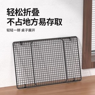新品現貨電腦增高架桌面收納筆記本散熱底座宿舍辦公室神器鍵盤托架可摺疊20250520