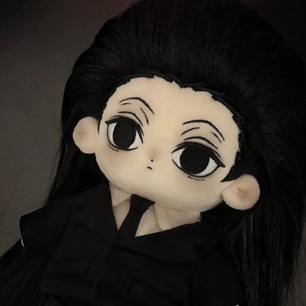 臺灣出貨-全職獵人伊路米屬性20cm棉花娃娃同人周邊可愛玩偶送朋友禮物公仔