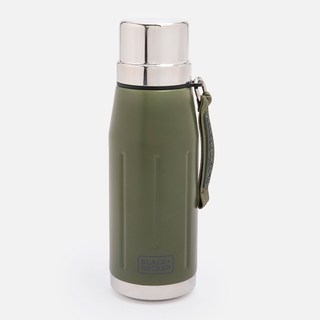 BLACK+DECKER 綠野316不鏽鋼保溫隨行壺 650ml 森林綠