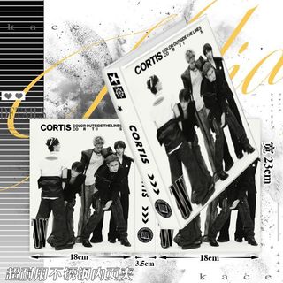 cortis cortis新款全員卡冊 活頁 卡冊 卡包 明星小卡周邊拍立得收納收藏應援相簿