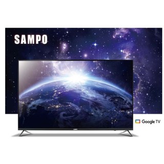 【智慧家庭】SAMPO 聲寶 65吋4K Google TV連網智慧顯示器 EM-65KD620 含基本安裝