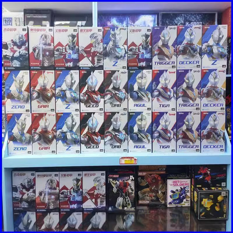 ULTRAMAN SQ4 奧特曼 Geed Agul Zero Z 限量版全系列可動人偶關節禮盒 QS4