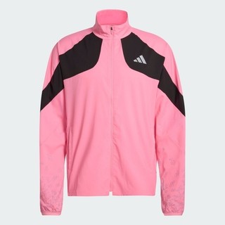 Adidas 愛迪達 Adizero T Jkt M KC1237 男 外套 夾克 運動外套 休閒穿搭 粉紅 亞版