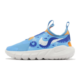 Nike 童鞋 Flex Runner 2 LIL PSV 藍 海洋 章魚 小朋友 [ACS] DX2515-400